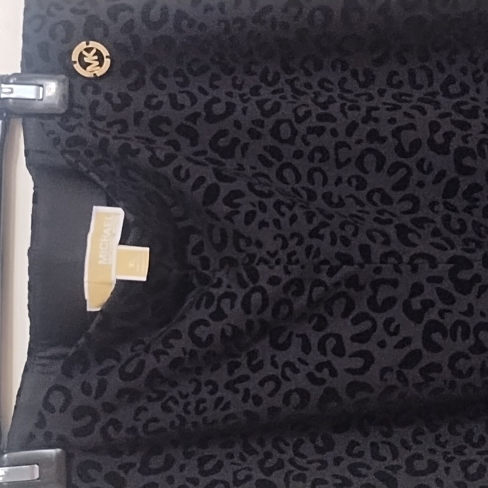 Michael Kors Black Patterned Pants - image 4